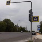 Светофоры на Рассказовском шоссе отключены